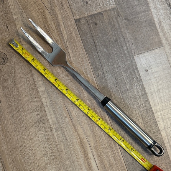 Ultrex Stainless Steel Meat Fork with Black Handle - Picture 10 of 10